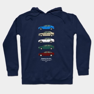 90's sales rep cars Hoodie